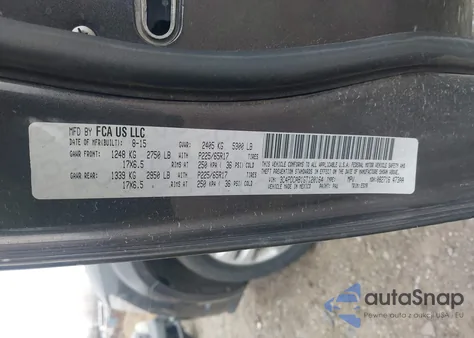 2016 Dodge Journey Se из США, поврежденный, VIN 3C4PDCAB1GT120164